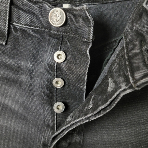 Rag & Bone Vintage Cut-Off Distressed Denim Shorts Size 27 - Picture 5 of 13